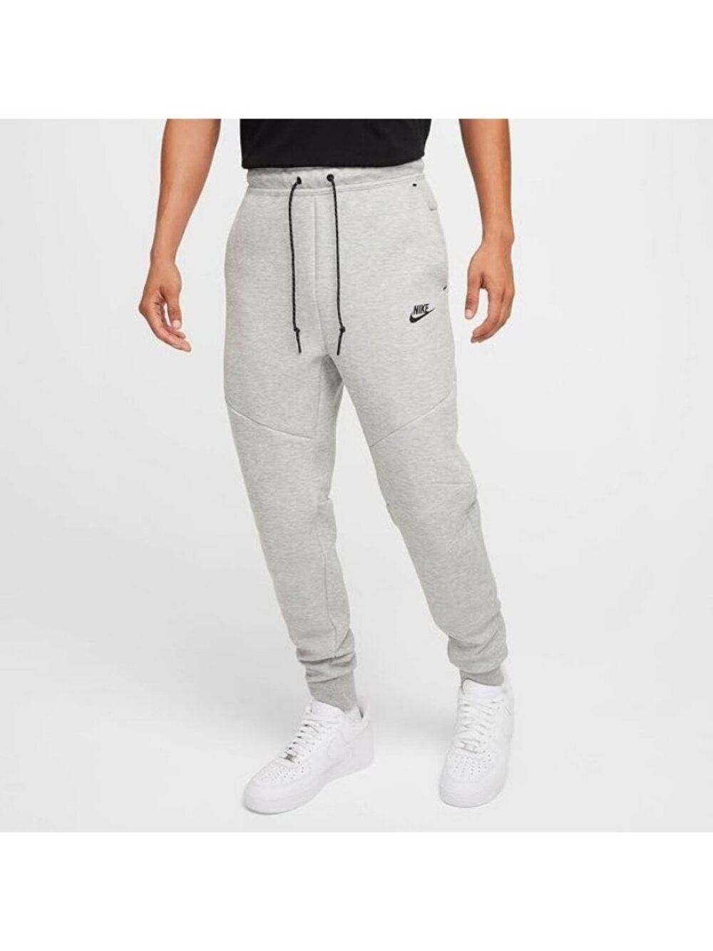 Nike Sportswear Tech Fleece Pants Joggers Heather Grey HV0959-063 Men's Large